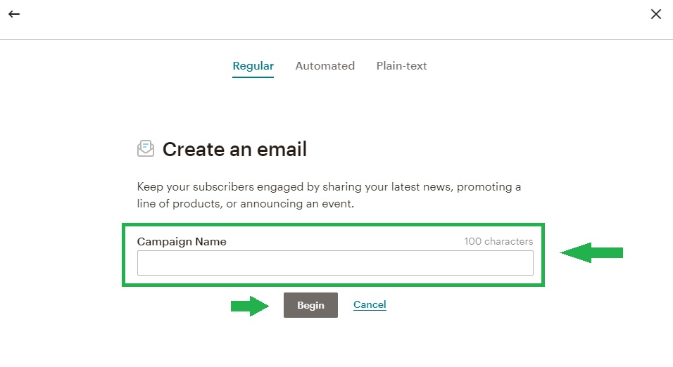 Email marketing mailchimp
